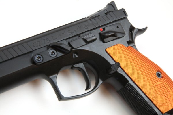 CZ 75 TS Tactical Sports orange