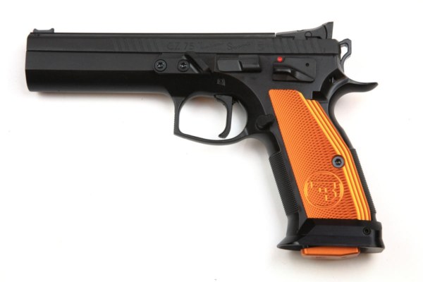 CZ 75 TS Tactical Sports orange