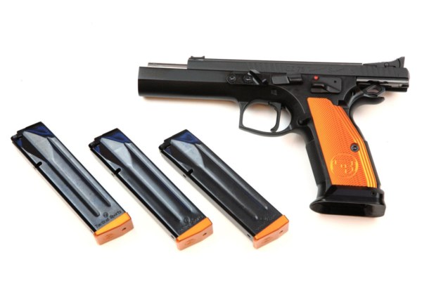 CZ 75 TS Tactical Sports orange