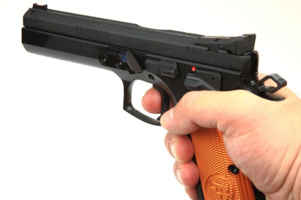 CZ 75 TS Tactical Sports orange