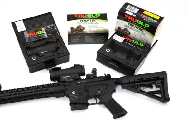 TRUGLO TRU•TEC 30MM RED•DOT SIGHT W/ INTEGRATED LASER