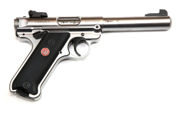 Ruger Mark IV Target Pistole stainless