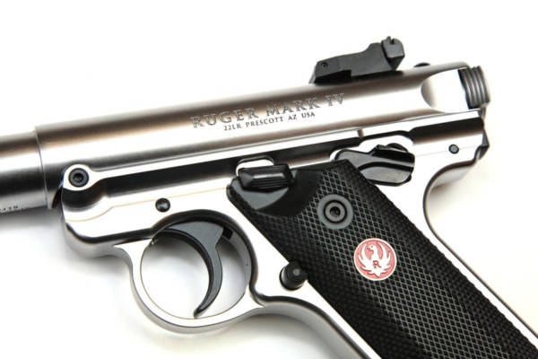 Ruger Mark IV Target Pistole stainless