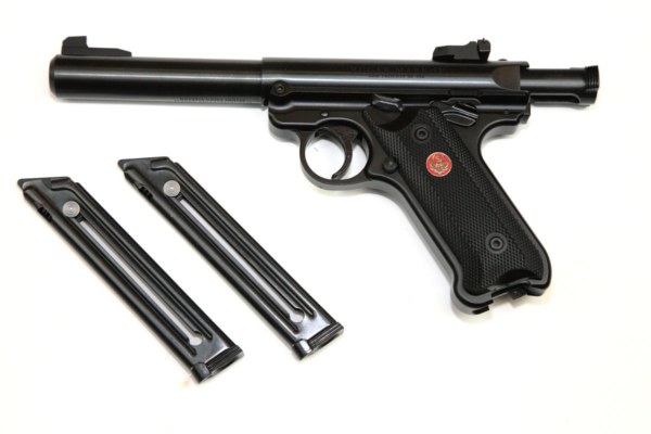 Ruger Mark IV Target Pistole schwarz