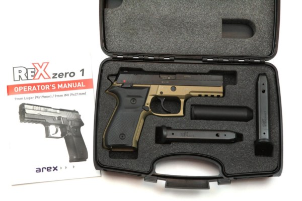 Arex Rex Zero 1 9x19mm FDE