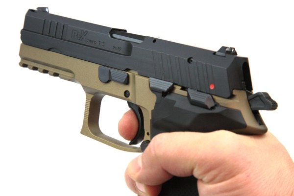 Arex Rex Zero 1 9x19mm FDE