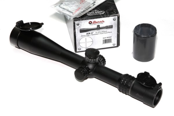 Burris XTR II Riflescope 5-25x50mm SCR