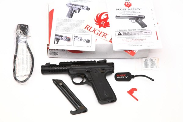 Ruger Mark IV LITE Pistole schwarz .22lr