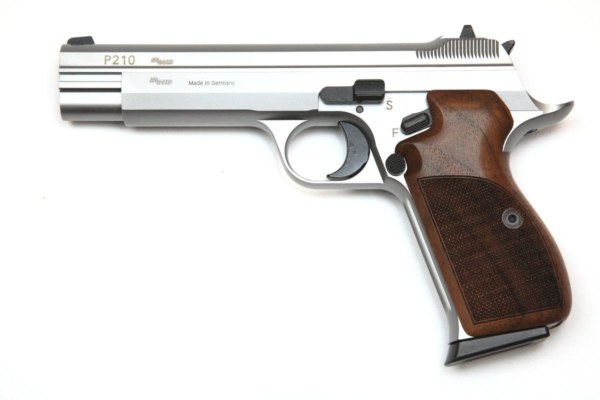 Sig Sauer P210 SILVER LEGEND