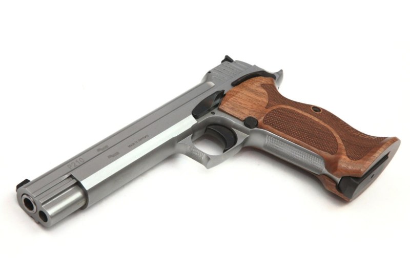 Sig Sauer P210 Super Target 6 Zoll Silver - 9x19mm - Sportpistole