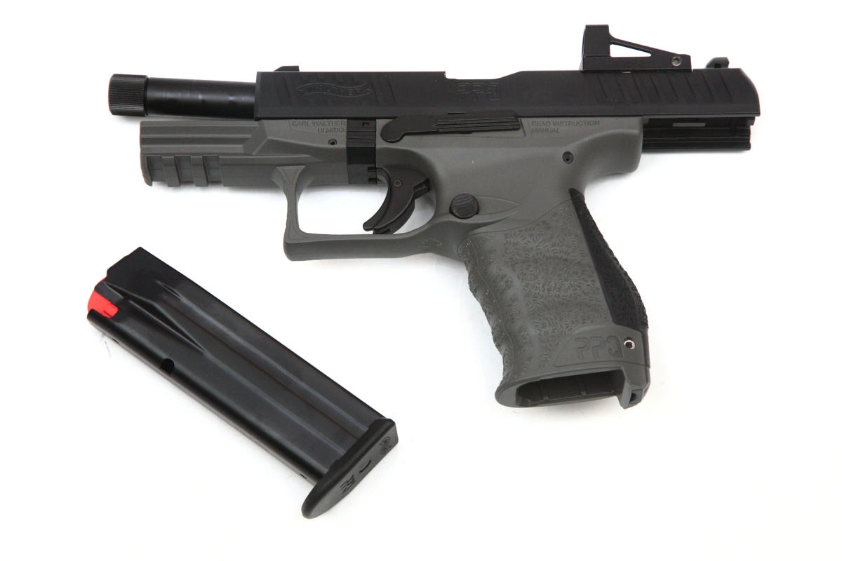 Walther PPQ M2 Q4 TAC Combo 9x19mm - SHIELD RMSc Red Dot Mini Sight