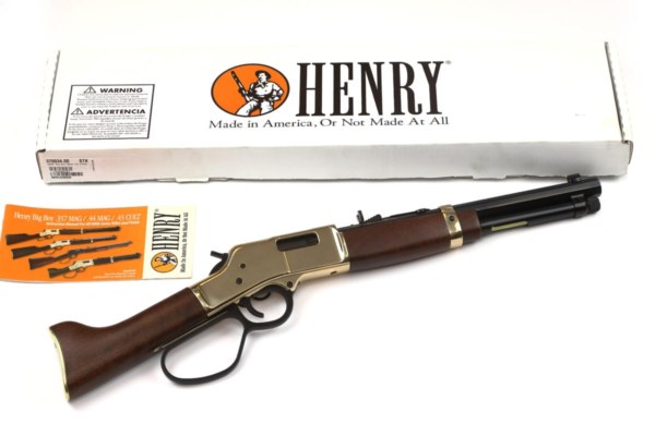 Henry Mares Leg Brass Lever Action Pistol