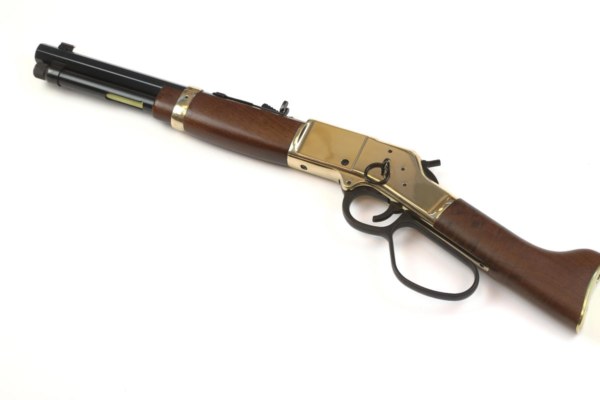 Henry Mares Leg Brass Lever Action Pistol