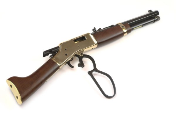 Henry Mares Leg Brass Lever Action Pistol