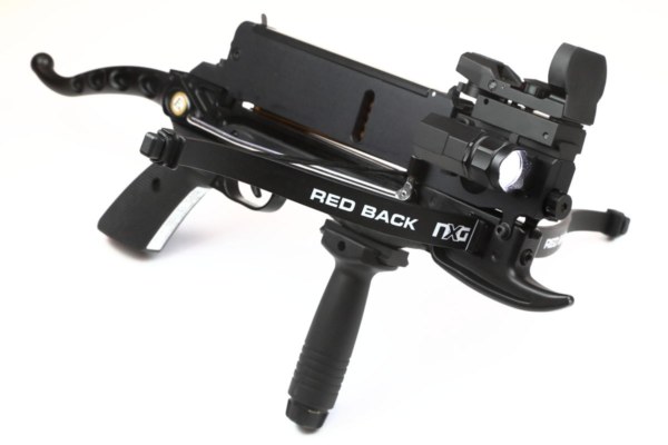 Steambow Stinger - Black Scorpion - 6 Schuss Laser Armbrust - Magnum
