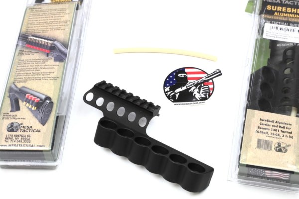 Mesa Tactical SureShell Aluminum Carrier and Rail für Beretta 1301 Tactical