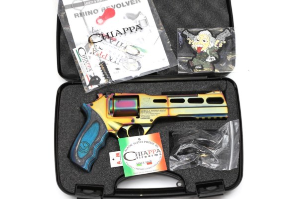 Rhino Revolver 60DS Nebula - Multi Color PVD - 357Mag 6Zoll BBL