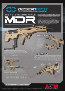 DesertTech MDR - Selbstladebüchse - Multikaliber