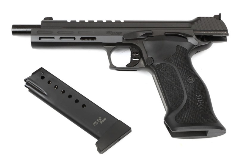 Sig Sauer P210 Super Target 6 Zoll Skeleton 9x19mm Sportpistole Präzision Sig Sauer P210 Super Target 6 Zoll Skeleton 9x19mm Sportpistole Präzision