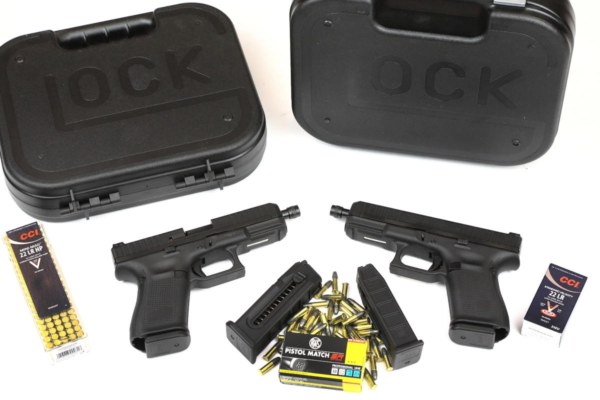 Glock 44 Kaliber 22lr mit Gewinde