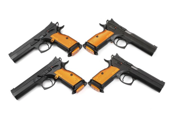 CZ 75 TS Tactical Sports Orange Kaliber 40 SW