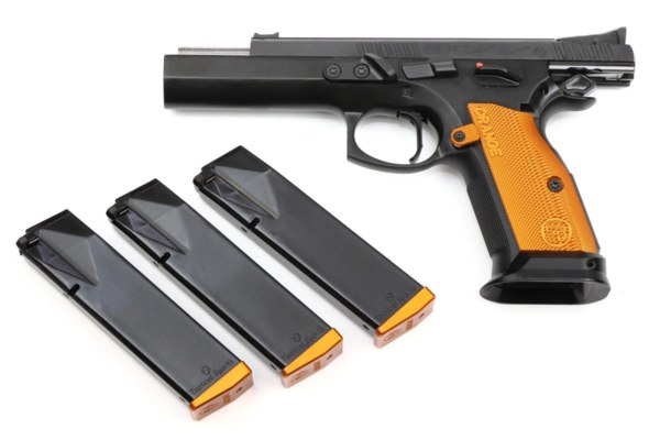 CZ 75 TS Tactical Sports Orange Kaliber 40 SW