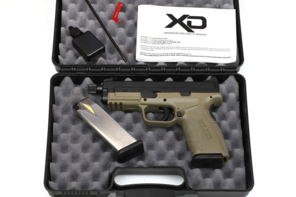 HS XD-9 4.0 tactical FDE