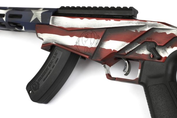 Ruger Precision Rimfire American Flag Cerakote