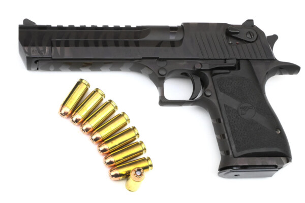 Magnum Research Desert Eagle Mark XIX BLACK TIGER STRIPES 50AE