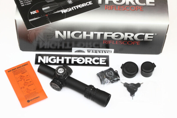 Nightforce NX8 1-8x24mm F1 FC-Mil