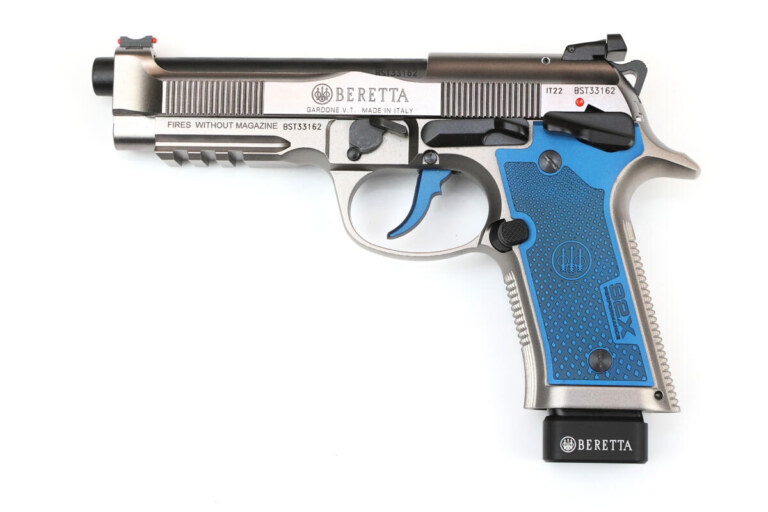 Beretta 92x Performance Production Blue Edition IPSC