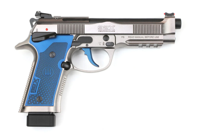 Custom 92x Performance Beretta 92x Performance Production Blue Edition - IPSC