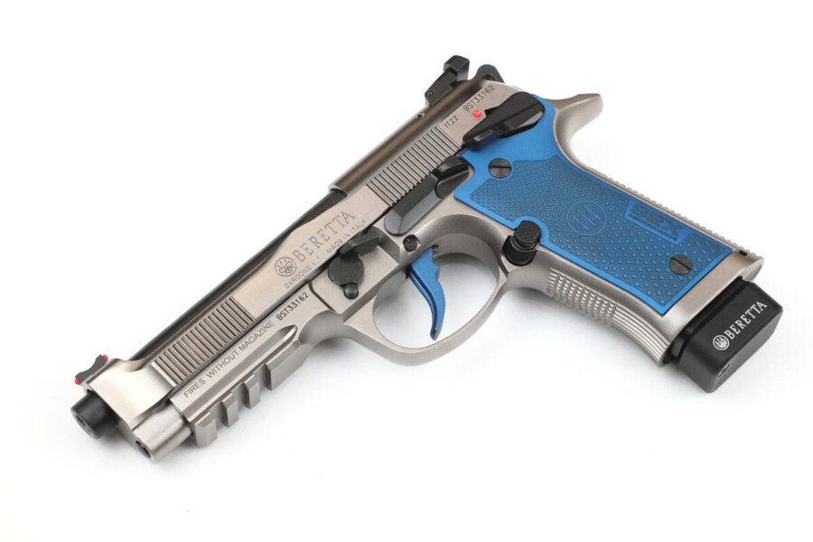Beretta 92x Performance Production Blue Edition IPSC