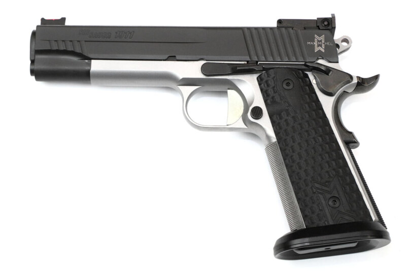 Poignées De Cible Professionnelle En Noyer Pour Sig Sauer 1911 – Marque KSD – Neuf