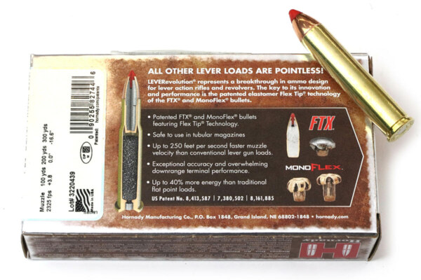 .444 Marlin Lever Evolution FTX 17,2g/265grs