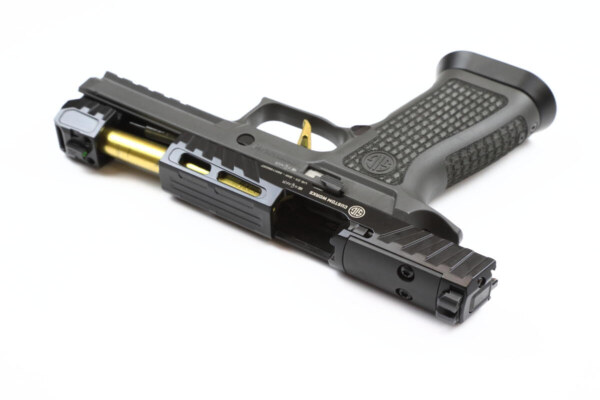 Sig Sauer P320 SPECTRE Comp. Schwarz/Gold – Bild 5
