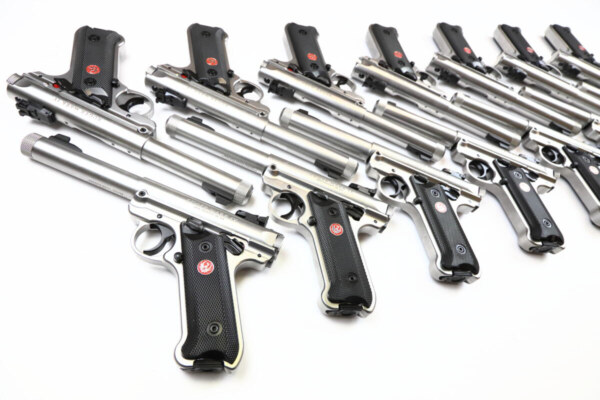 Ruger Mark IV Target Pistol stainless Gewinde