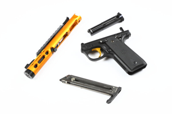 Ruger Mark IV 22/45 LITE Black/Gold – Bild 8