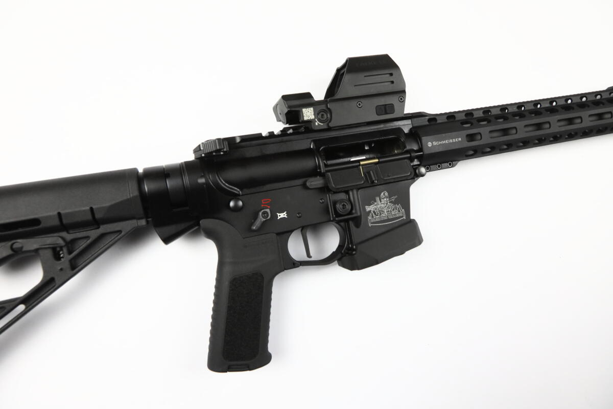 Schmeisser AR15-9 PCC Holzhacker inkl. Falke LE – Bild 7