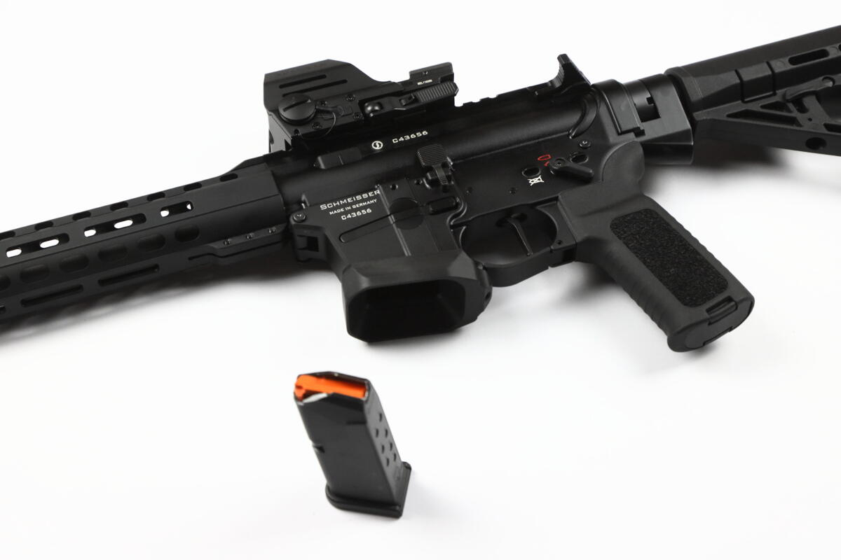 Schmeisser AR15-9 PCC Holzhacker inkl. Falke LE – Bild 6