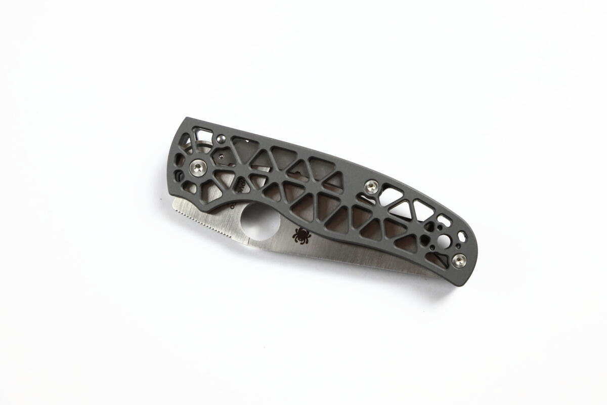 Spyderco Edgerati Gray Aluminium – Bild 4
